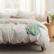 Prewashed Microfiber Duvet Cover Set