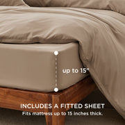 Prewashed Microfiber Duvet Cover Set