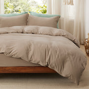 Prewashed Microfiber Duvet Cover Set