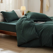 Prewashed Microfiber Duvet Cover Set