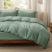 Prewashed Microfiber Duvet Cover Set
