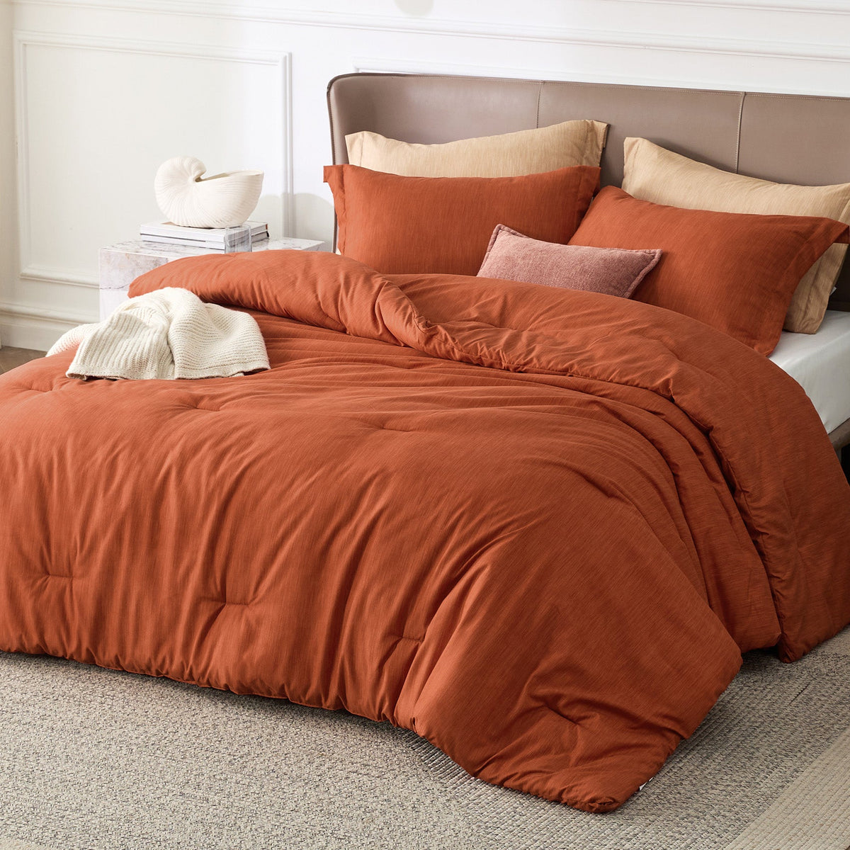 Cationic Dye Comforter Set 90gsm