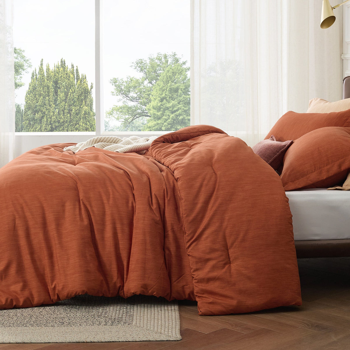Cationic Dye Comforter Set 90gsm