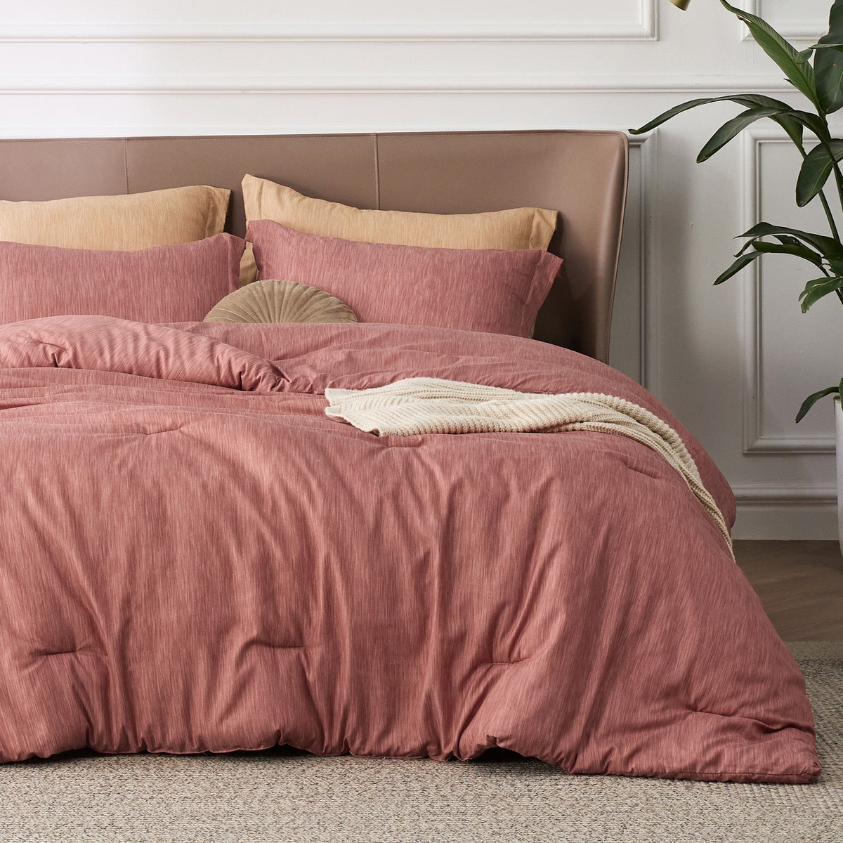 Cationic Dye Comforter Set 90gsm