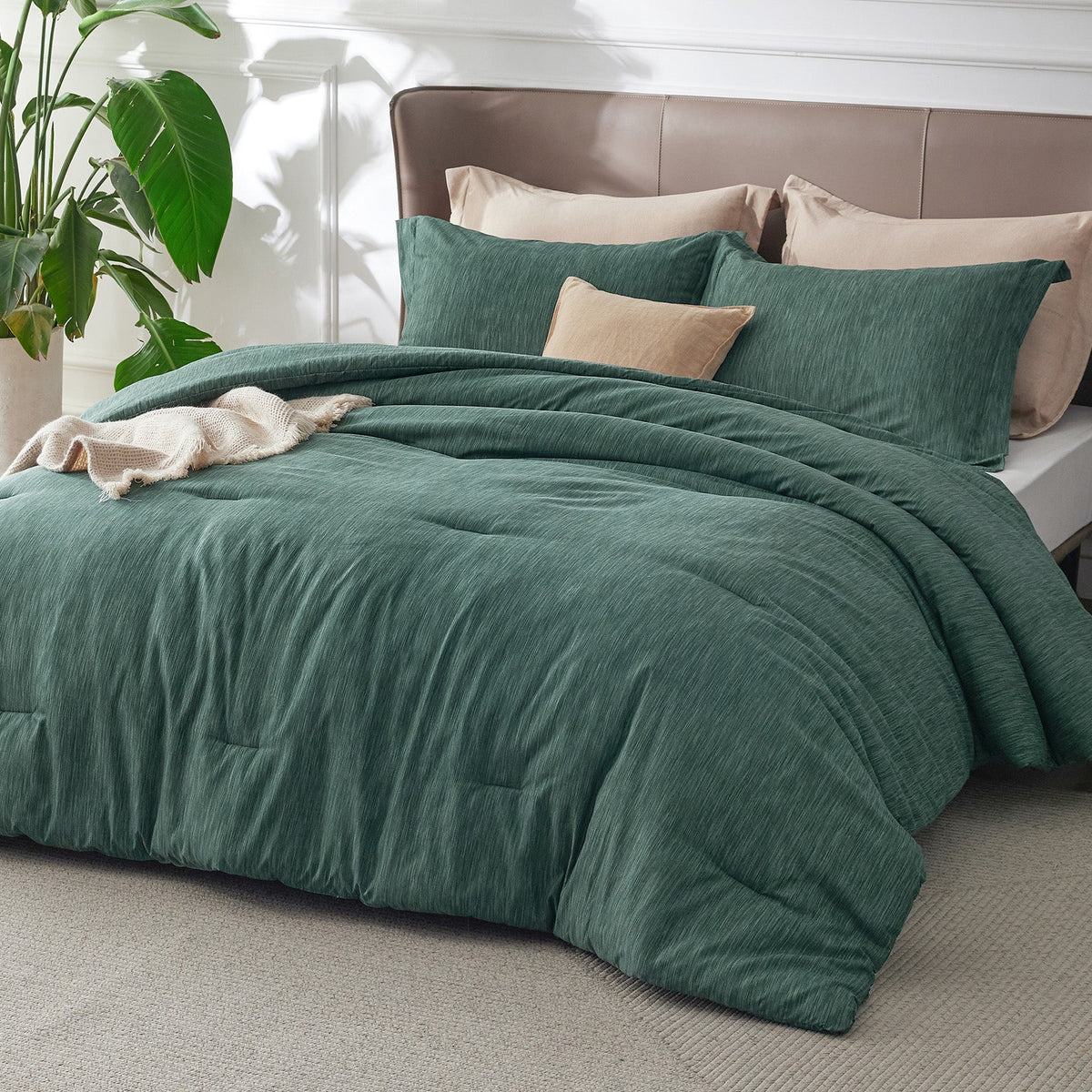 Cationic Dye Comforter Set 90gsm