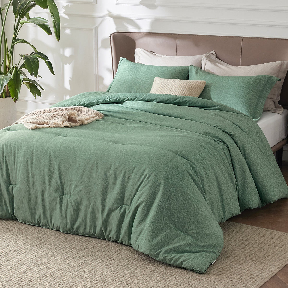 Cationic Dye Comforter Set 90gsm