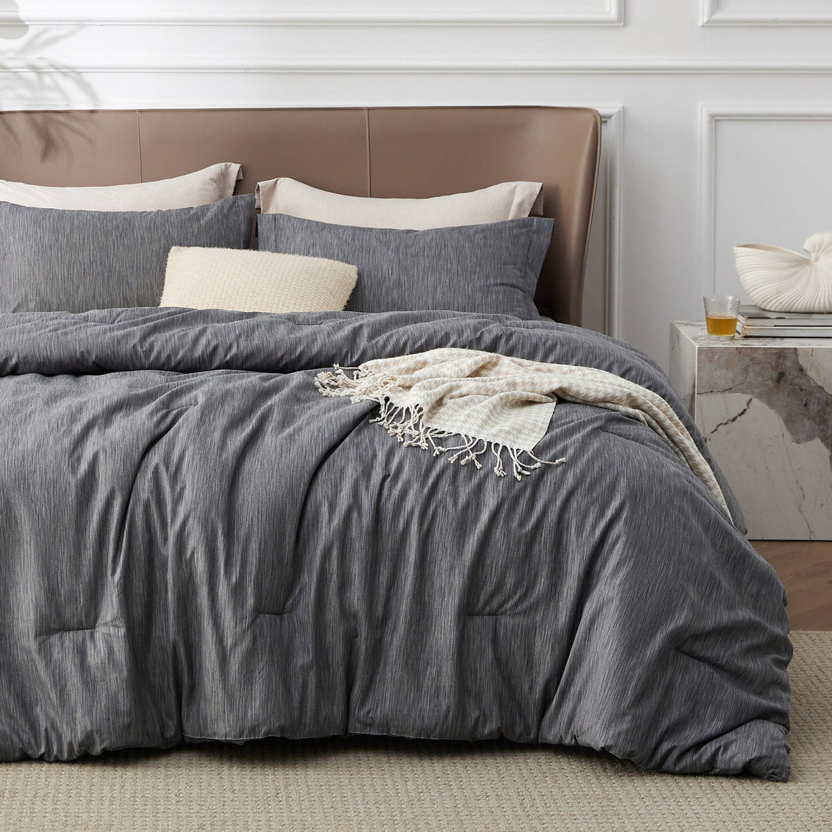 Cationic Dye Comforter Set 90gsm
