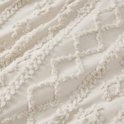 Boho Tufted Embroidery Duvet Cover Set
