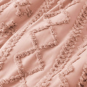 Boho Tufted Embroidery Duvet Cover Set