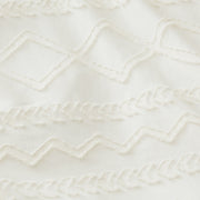 Boho Tufted Embroidery Duvet Cover Set