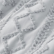 Boho Tufted Embroidery Duvet Cover Set