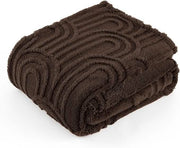 Arch Shaggy Sherpa Fleece Blanket