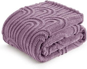 Arch Shaggy Sherpa Fleece Blanket