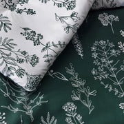 Reversible Floral Print Comforter Set