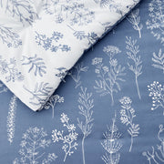 Reversible Floral Print Comforter Set
