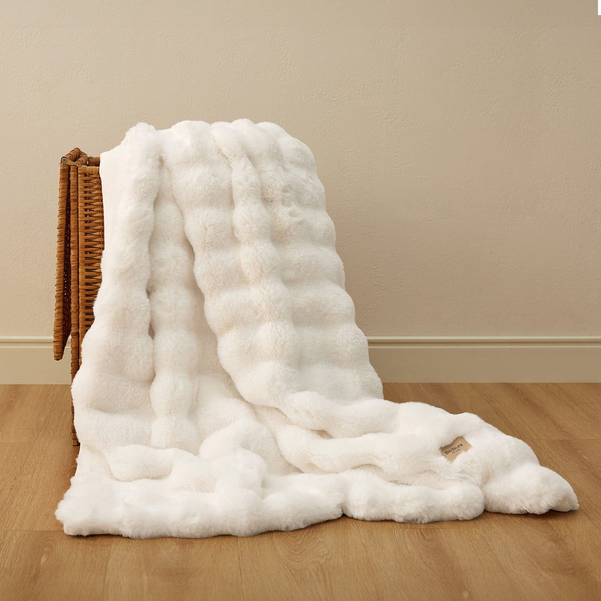 Bubble Faux Fur Blanket