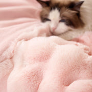 Bubble Faux Fur Blanket