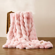 Bubble Faux Fur Blanket