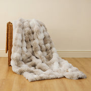 Bubble Faux Fur Blanket