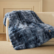 Bubble Faux Fur Blanket