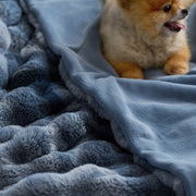 Bubble Faux Fur Blanket