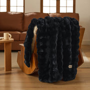 Bubble Faux Fur Blanket