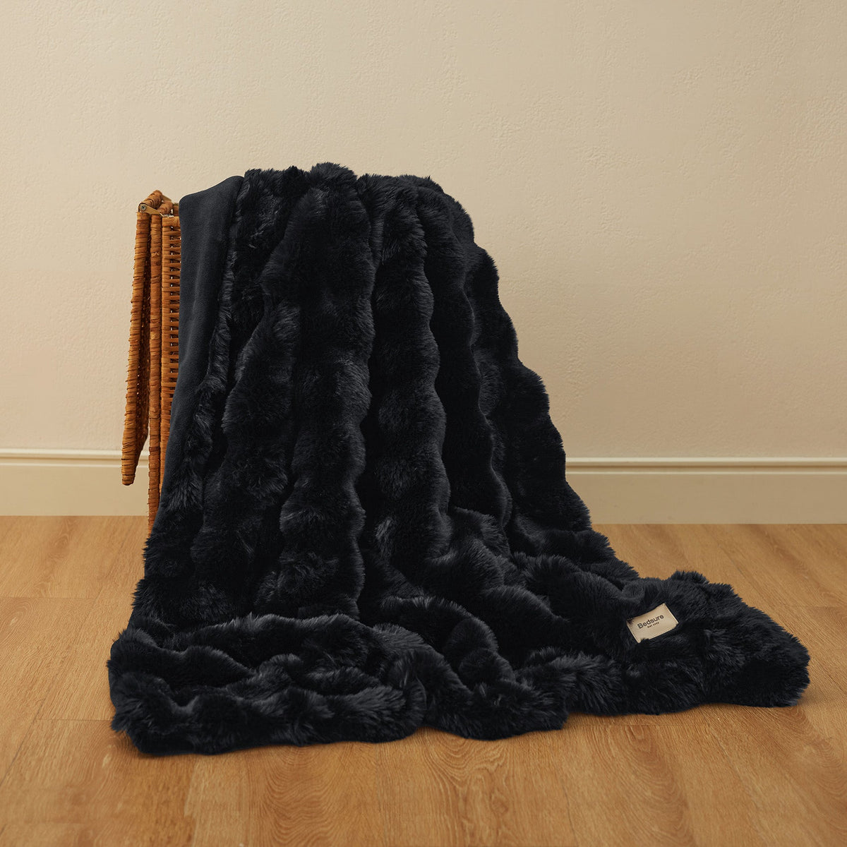 Bubble Faux Fur Blanket