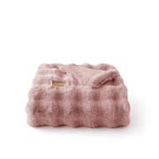 Bubble Faux Fur Blanket
