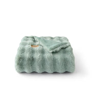 Bubble Faux Fur Blanket