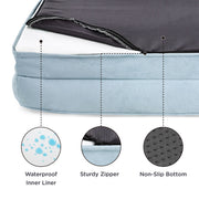 Orthopedic Flannel Dog Sofa