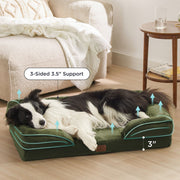 Orthopedic Flannel Dog Sofa