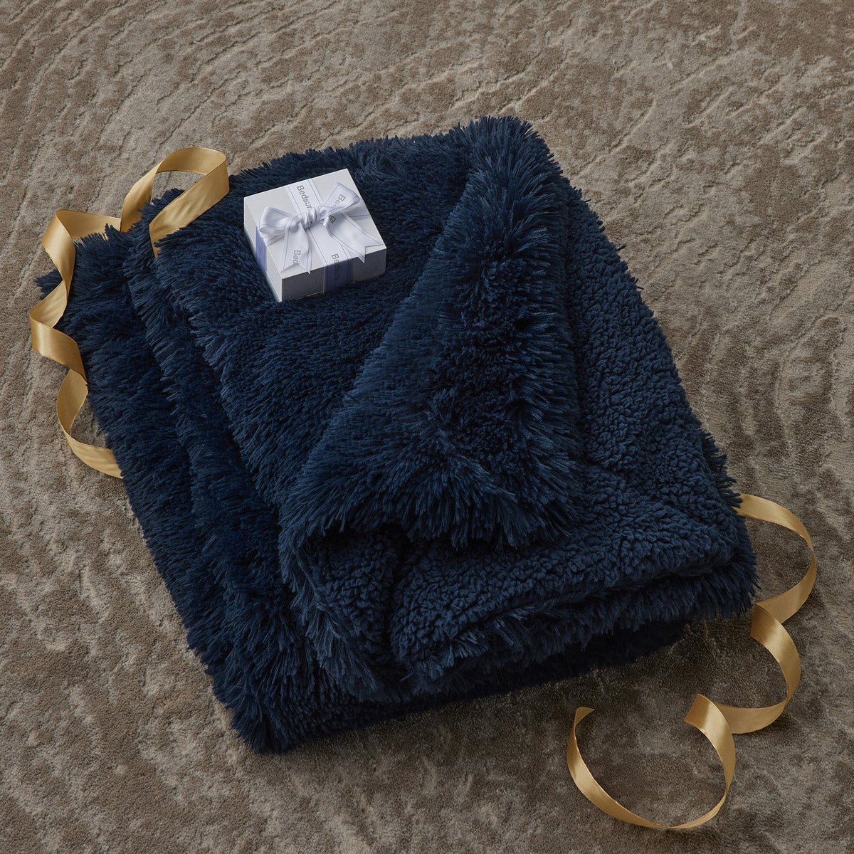 Fuzzy Faux Fur Blanket