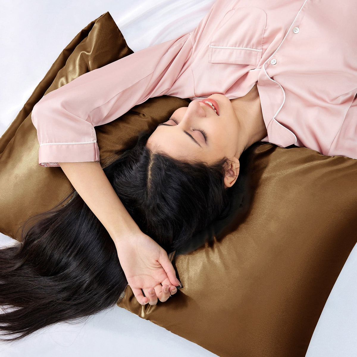 Solid Satin Pillowcase