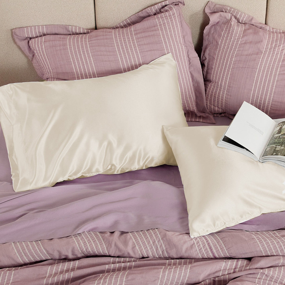 Solid Satin Pillowcase