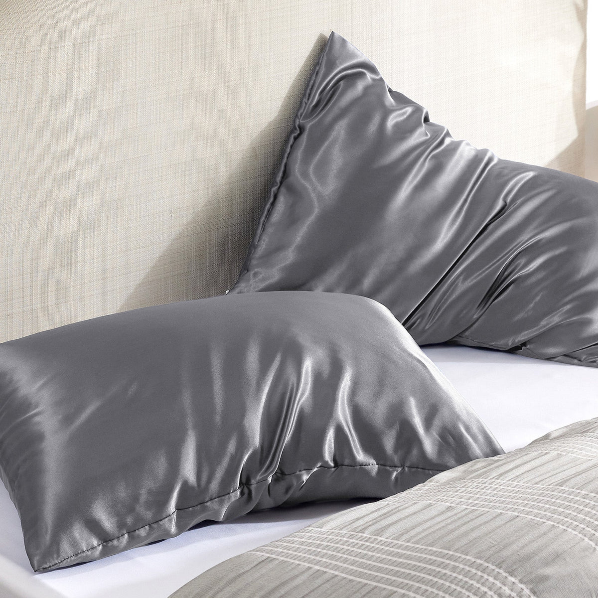 Solid Satin Pillowcase