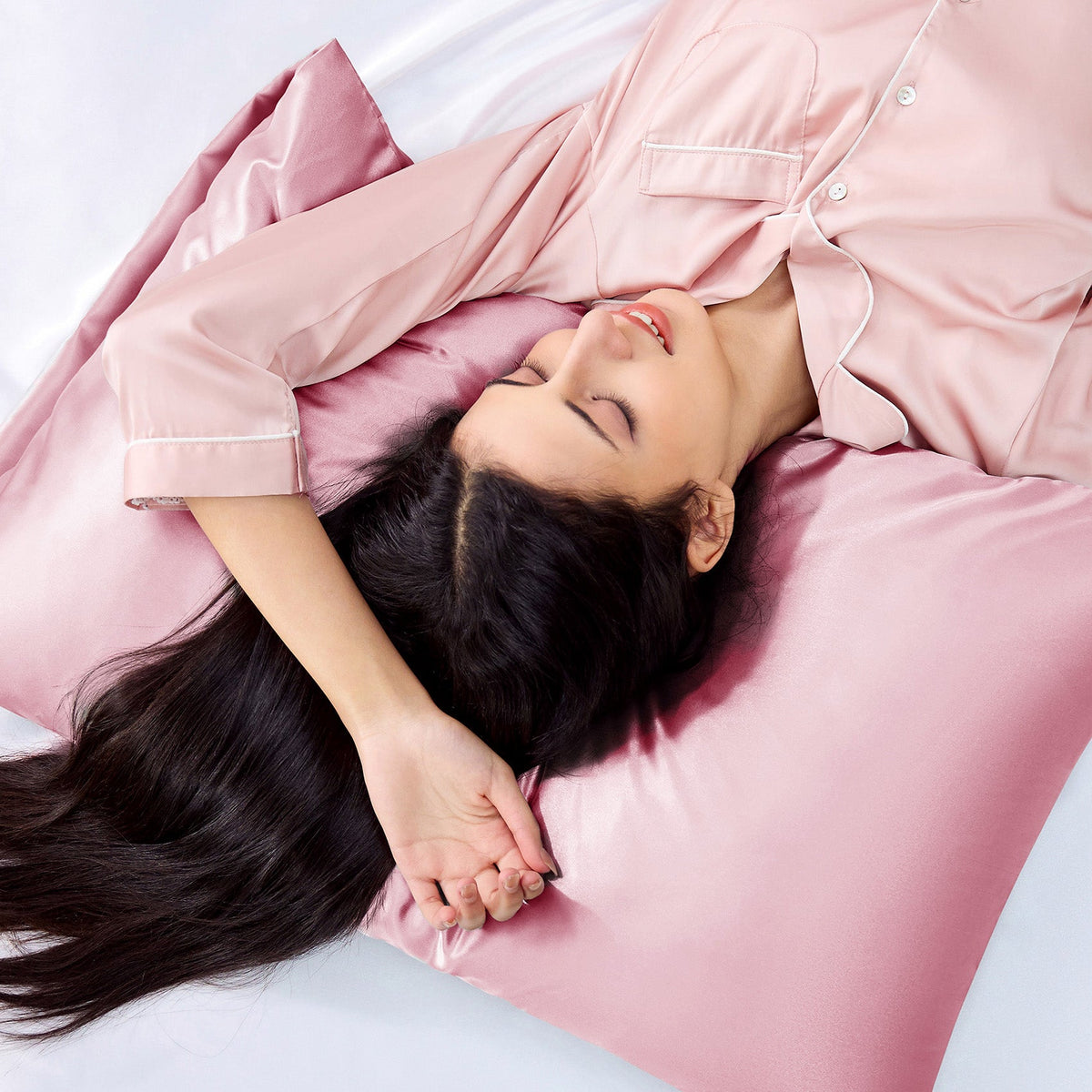 Solid Satin Pillowcase