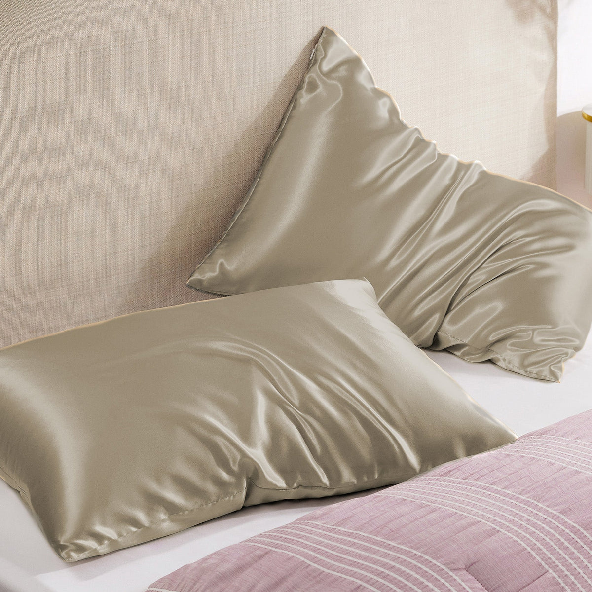 Solid Satin Pillowcase