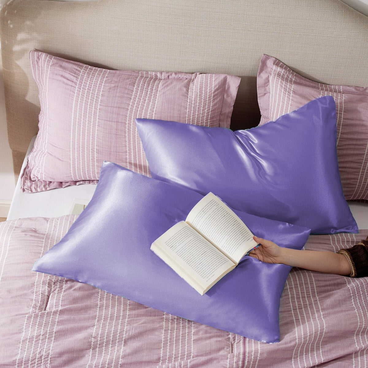 Solid Satin Pillowcase