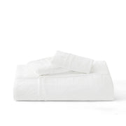 Striped Tufted Embroidery Duvet Cover Set