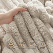 Luxplush Striped Blanket