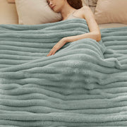Luxplush Striped Blanket