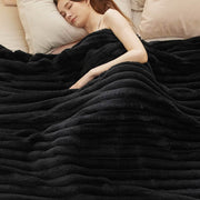 Luxplush Striped Blanket