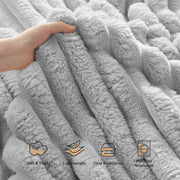 Luxplush Striped Blanket