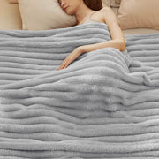 Luxplush Striped Blanket