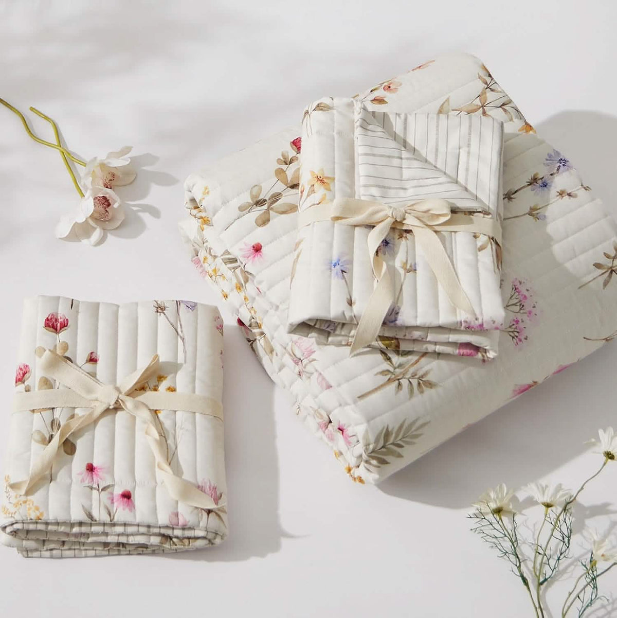 Autumn Wildflower Quilt Set