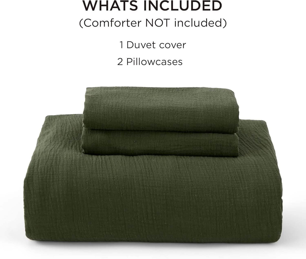 100% Muslin Duvet Cover Set
