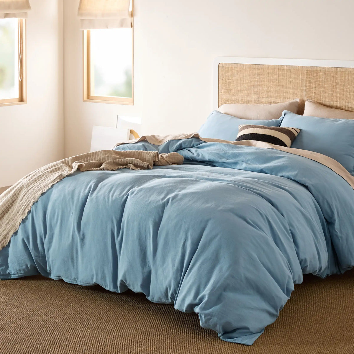 100% Muslin Duvet Cover Set