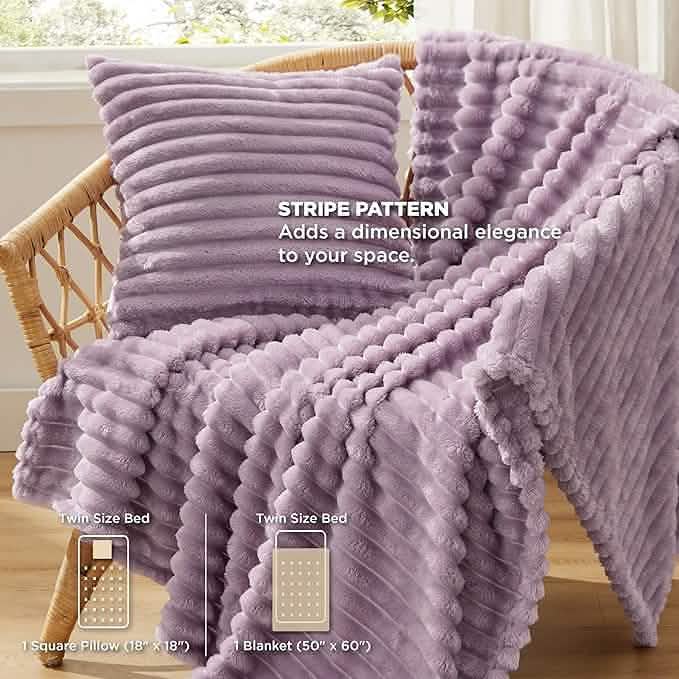 Striped Comforter Set