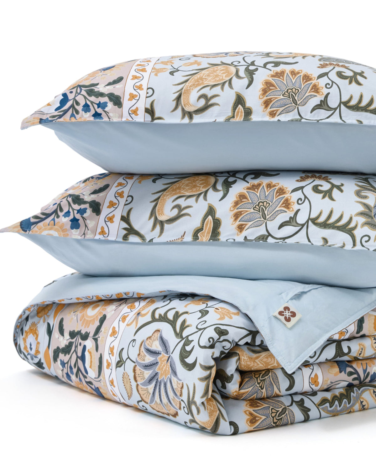 100% Cotton Patterned Duvet Cover Set