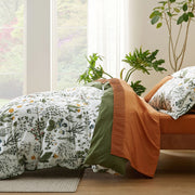100% Cotton Patterned Duvet Cover Set